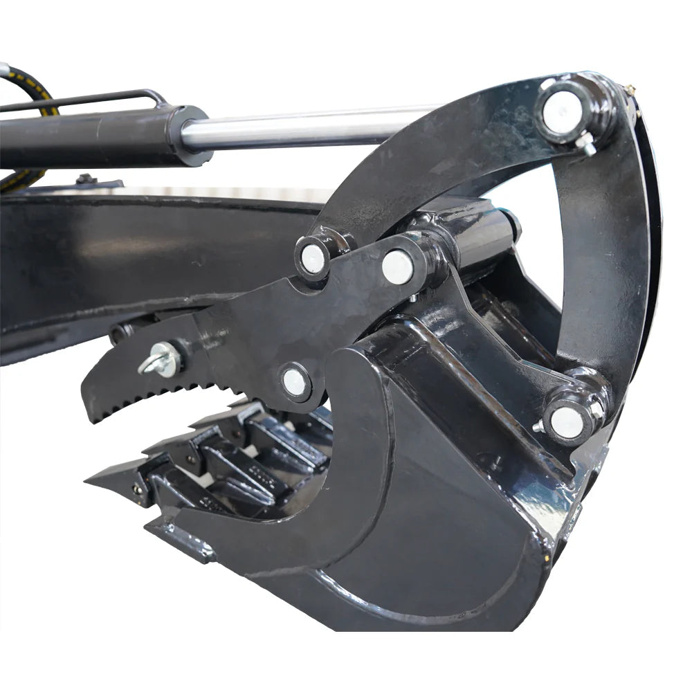 Landy Attachments Backhoe | Bucket Width 15" | 30-65 HP | 3-22 GPM | For Skid Steers, ATVs, UTVs & Tractors