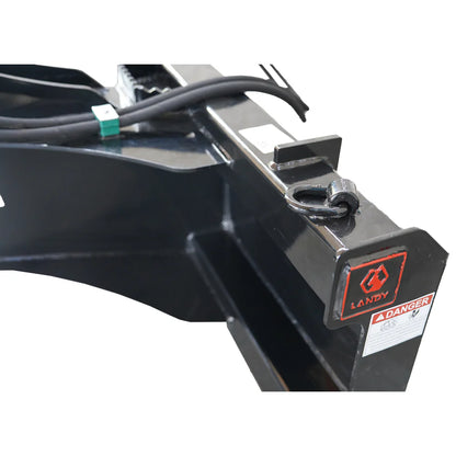 Landy Attachments Backhoe | Bucket Width 15" | 30-65 HP | 3-22 GPM | For Skid Steers, ATVs, UTVs & Tractors