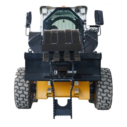 Landy Attachments Backhoe | Bucket Width 15" | 30-65 HP | 3-22 GPM | For Skid Steers, ATVs, UTVs & Tractors