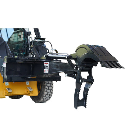 Landy Attachments Backhoe | Bucket Width 15" | 30-65 HP | 3-22 GPM | For Skid Steers, ATVs, UTVs & Tractors