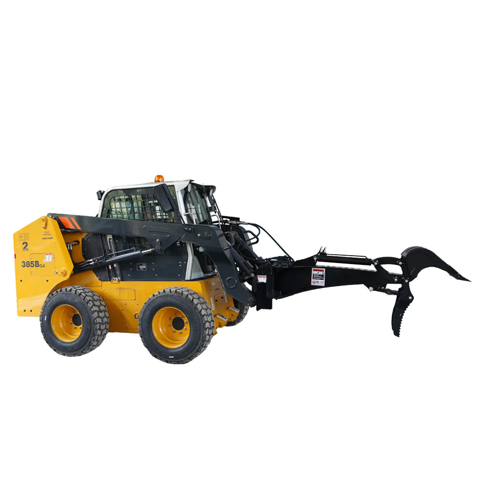 Landy Attachments Backhoe | Bucket Width 15" | 30-65 HP | 3-22 GPM | For Skid Steers, ATVs, UTVs & Tractors