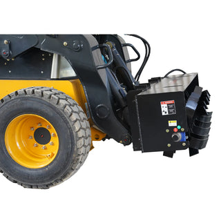 Landy Attachments Rotary Tiller | Tilling Width 72" | 20 GPM | 20-35 HP | For Skid Steers, UTVs, ATVs & Tractors