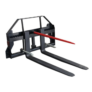 Landy Attachments Pallet Forks Combo | Width 46–48″ | 45–55 HP | For Tractors & Loaders