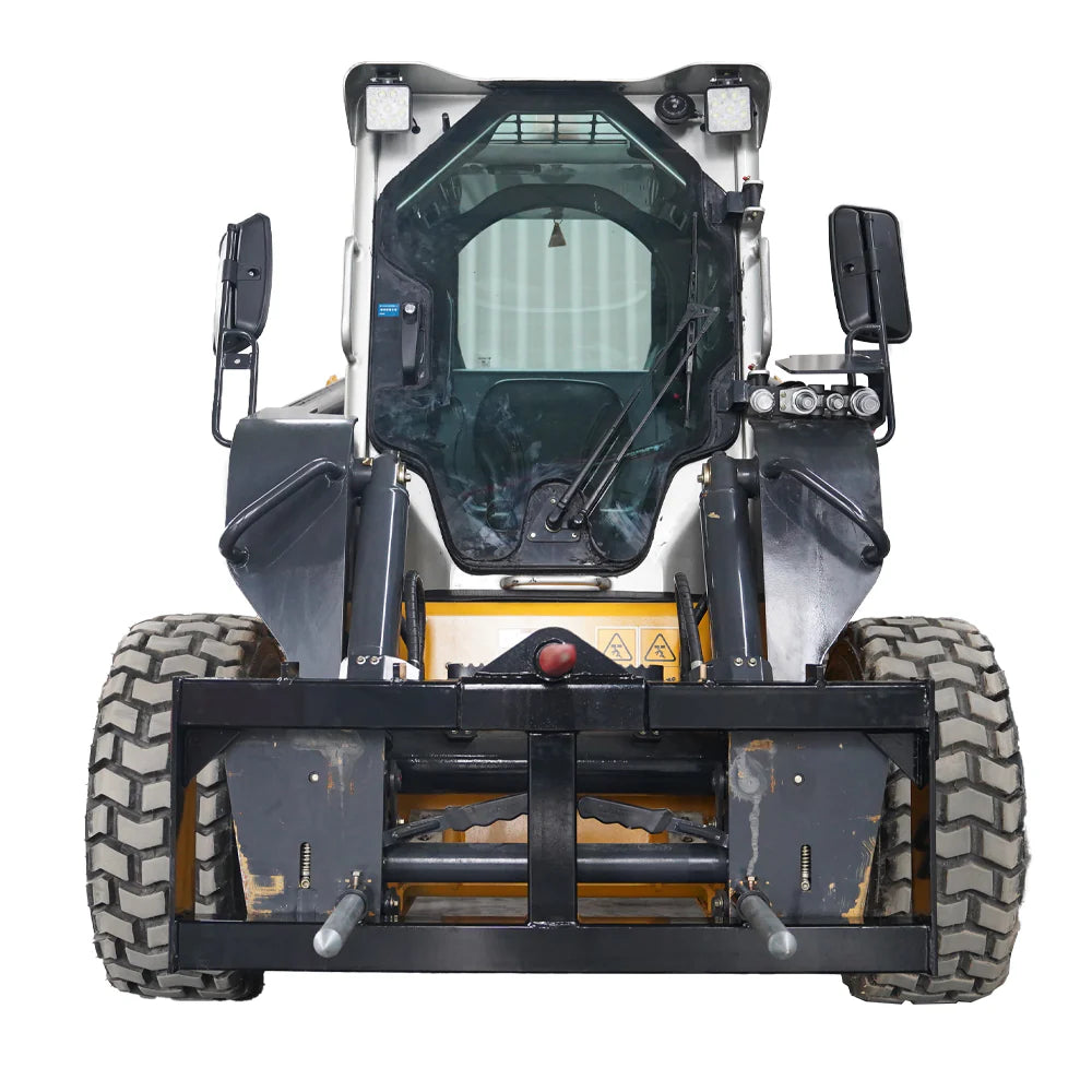 Landy Attachments Bale Spear | Model S-HS1240 | Frame Width 49" | 8-30+ GPM | 20-35 HP | For Skid Steers & Tractors