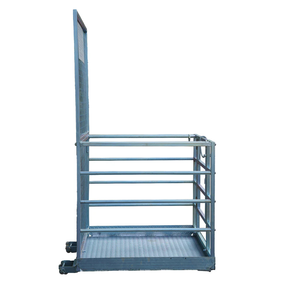 Landy Attachments Forklift Safety Cage Work Platforms | Size 36" × 36" &  48" × 45" | 8–30+ GPM | For Forklifts