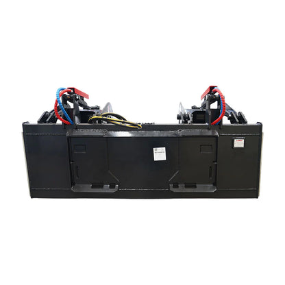 Landy Attachments Grapple Bucket | Widths 78" & 85" | 25-40 HP | 16 GPM | For Skid Steers, Tractors, ATVs & UTVs