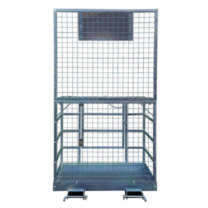 Landy Attachments Forklift Safety Cage Work Platforms | Size 36" × 36" &  48" × 45" | 8–30+ GPM | For Forklifts
