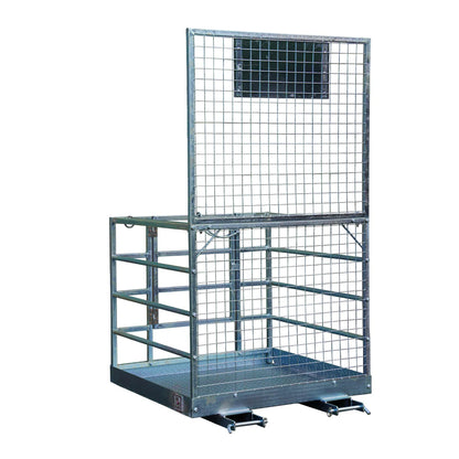 Landy Attachments Forklift Safety Cage Work Platforms | Size 36" × 36" &  48" × 45" | 8–30+ GPM | For Forklifts