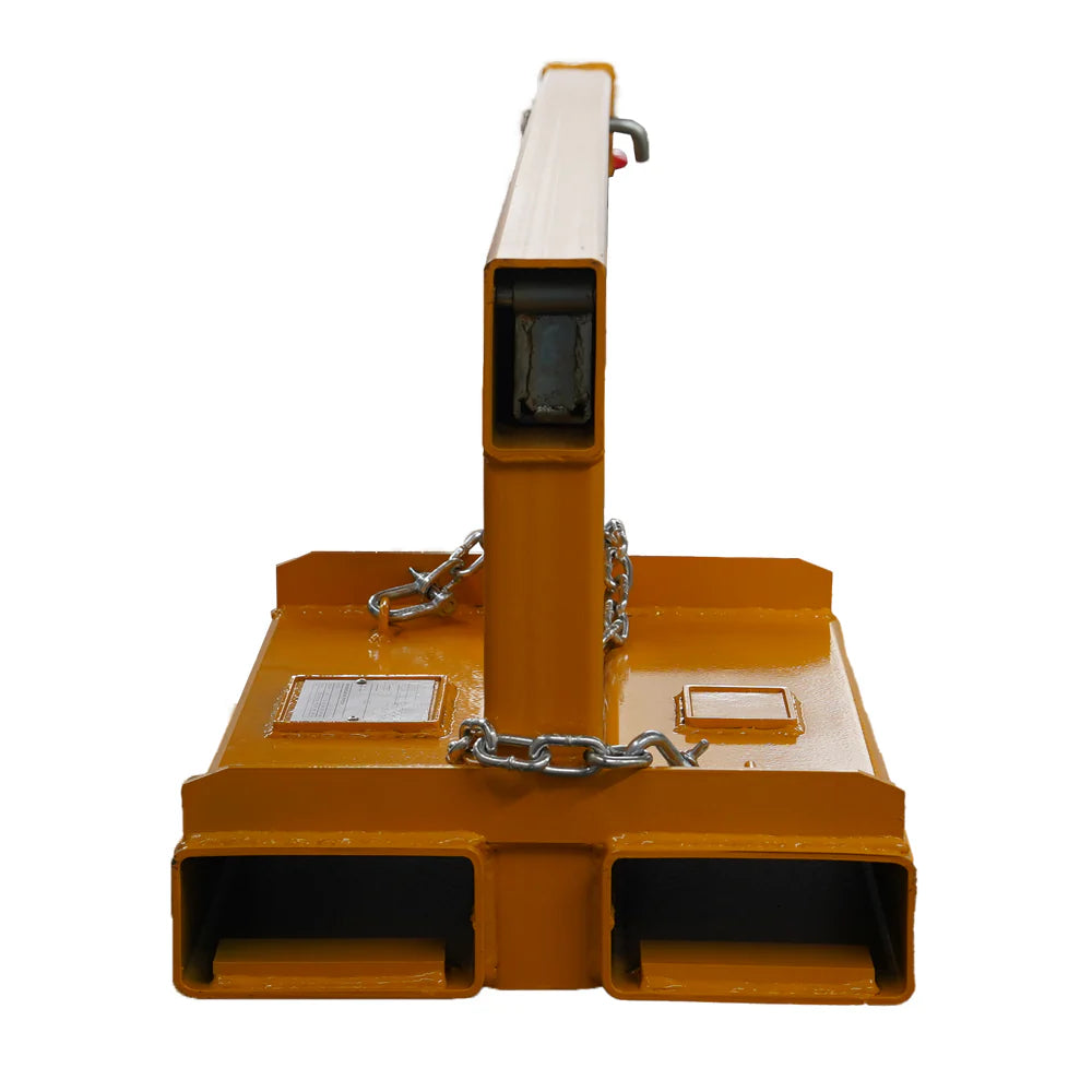 Landy Attachments Crane Jibs (Fixed & Tilt) | Capacity 5500–9900 lb | Short & Long Reach | 8-30 GPM | 2-5 Tons | For Forklifts, Skid Steers & Excavators