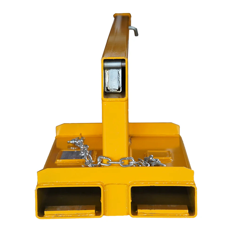Landy Attachments Crane Jibs (Fixed & Tilt) | Capacity 5500–9900 lb | Short & Long Reach | 8-30 GPM | 2-5 Tons | For Forklifts, Skid Steers & Excavators