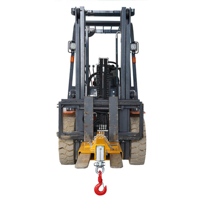 Landy Attachments Crane Jibs (Fixed & Tilt) | Capacity 5500–9900 lb | Short & Long Reach | 8-30 GPM | 2-5 Tons | For Forklifts, Skid Steers & Excavators