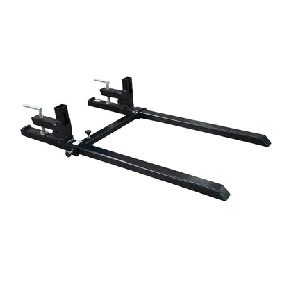 Landy Attachments Pallet Fork Frame & Clamp on Forks | Width 49" | 16 GPM | 20-30 HP | For Skid Steers & Tractors