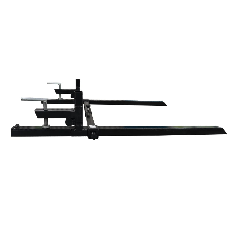 Landy Attachments Pallet Fork Frame & Clamp on Forks | Width 49" | 16 GPM | 20-30 HP | For Skid Steers & Tractors