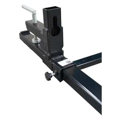 Landy Attachments Pallet Fork Frame & Clamp on Forks | Width 49" | 16 GPM | 20-30 HP | For Skid Steers & Tractors