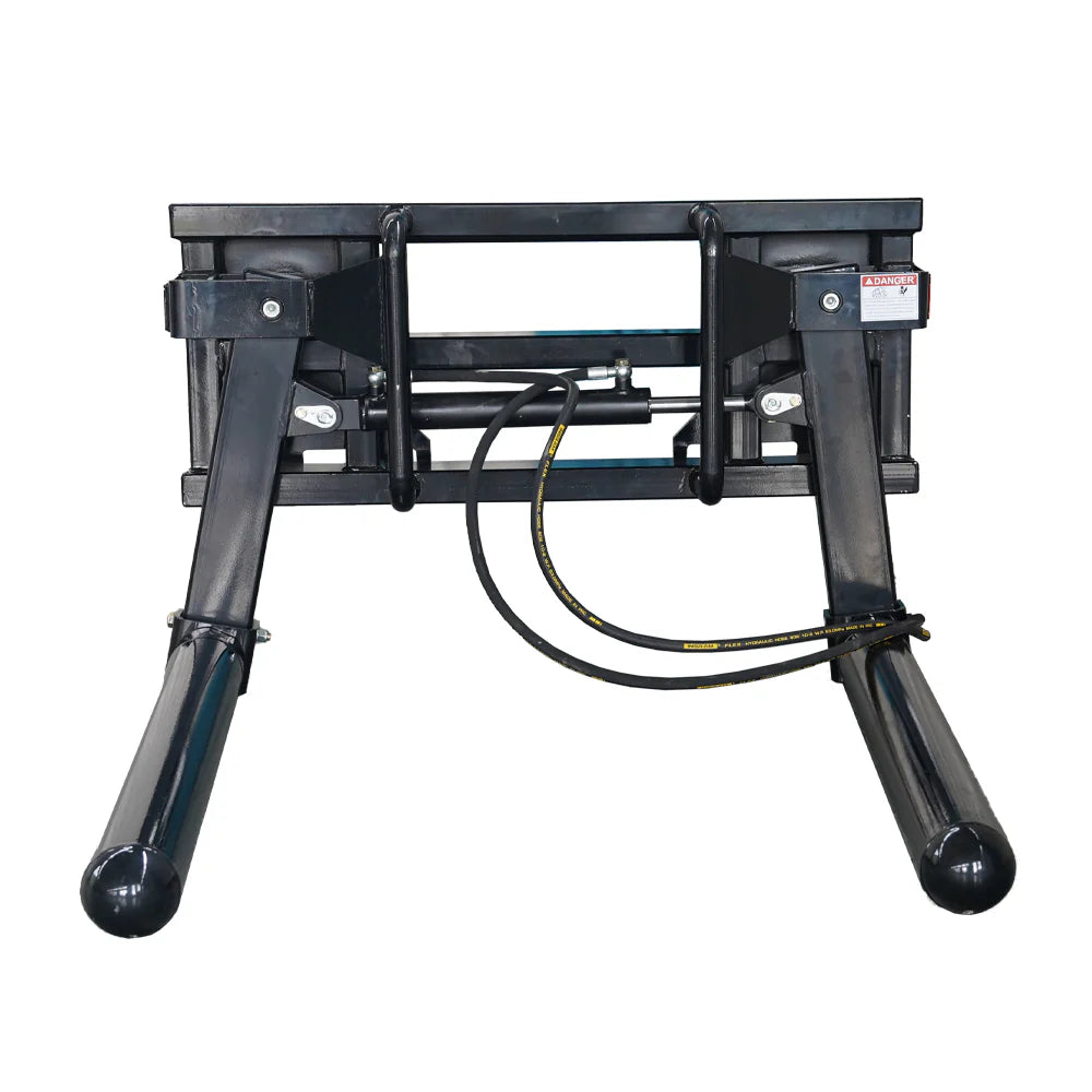 Landy Attachments Hydraulic Bale Lifter | Width 51"-52" | 16 GPM | For Skid Steers