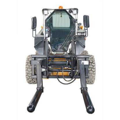 Landy Attachments Hydraulic Bale Lifter | Width 51"-52" | 16 GPM | For Skid Steers