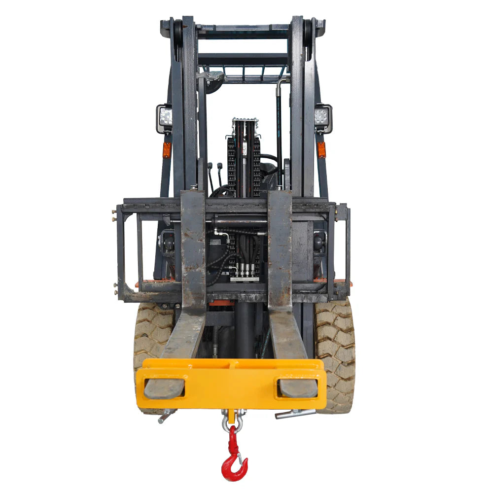 Landy Attachments Crane Jibs (Fixed & Tilt) | Capacity 5500–9900 lb | Short & Long Reach | 8-30 GPM | 2-5 Tons | For Forklifts, Skid Steers & Excavators