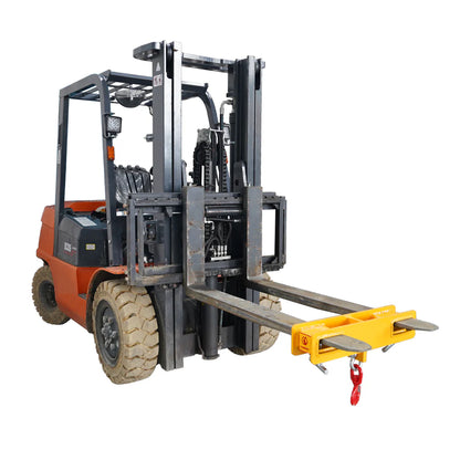 Landy Attachments Crane Jibs (Fixed & Tilt) | Capacity 5500–9900 lb | Short & Long Reach | 8-30 GPM | 2-5 Tons | For Forklifts, Skid Steers & Excavators