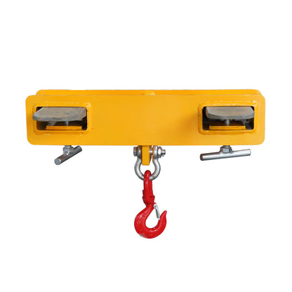 Landy Attachments Crane Jibs (Fixed & Tilt) | Capacity 5500–9900 lb | Short & Long Reach | 8-30 GPM | 2-5 Tons | For Forklifts, Skid Steers & Excavators