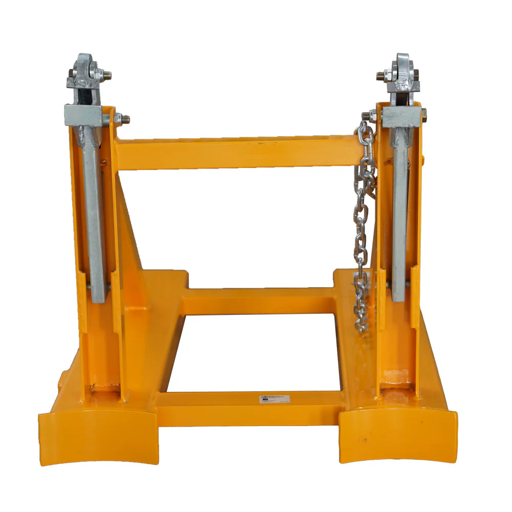 Landy Attachments Parrot Beak Double Drum Lifter | Width 40" | 8-30+ GPM | For Forklifts