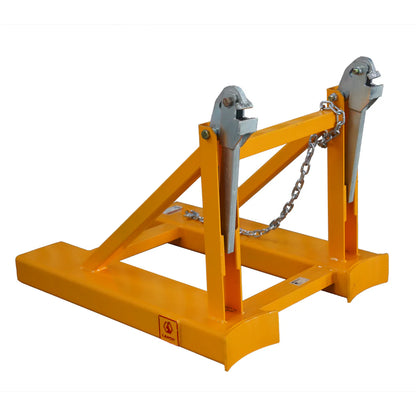 Landy Attachments Parrot Beak Double Drum Lifter | Width 40" | 8-30+ GPM | For Forklifts