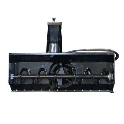 Landy Attachments Snow Blower | Width 72" | 20-35 GPM | 20-35 HP | For Skid Steers, Tractors & UTVs