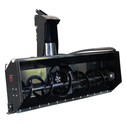 Landy Attachments Snow Blower | Width 72" | 20-35 GPM | 20-35 HP | For Skid Steers, Tractors & UTVs