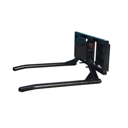 Landy Attachments Hydraulic Bale Lifter | Width 51"-52" | 16 GPM | For Skid Steers
