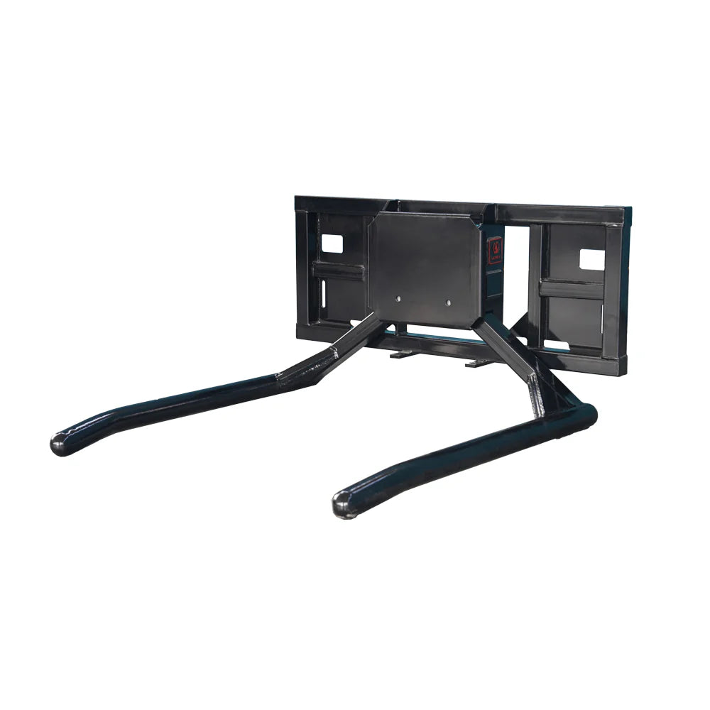 Landy Attachments Hydraulic Bale Lifter | Width 51"-52" | 16 GPM | For Skid Steers