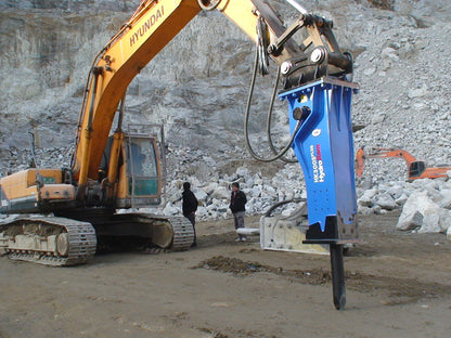 HydroRam Premium Series Hydraulic Hammers (HK230S, HK300S & HK580S) | Overall Length 112.3", 129.4" & 149.8" | For 22 - 71.5 Ton Excavators
