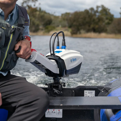 Bixpy PWC Motors N-3 Motor Assembly | SKU: MT-NMB-3801 | Short/Long Shaft | Direct-Drive Brushless Outboard  (3HP Equivalent) | For Jon Boats, Dinghies, Inflatables, Tenders & Small Sailboats