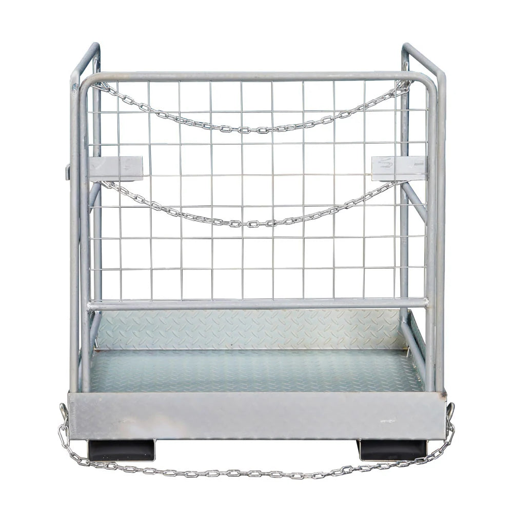 Landy Attachments Forklift Safety Cage Work Platforms | Size 36" × 36" &  48" × 45" | 8–30+ GPM | For Forklifts