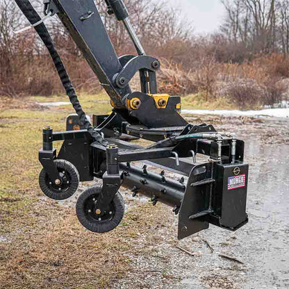 Mongo Attachments Soil Conditioner | Model MPRD148H | Size 48" Drum | 20 GPM | 3,000 PSI | 2.5–8 Ton | For Excavators