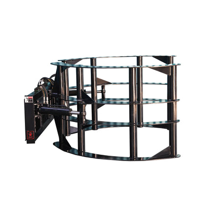 Landy Attachments Hay Bale Grapple | Width 57.6" | 15 GPM | 20–25 HP | For Skid Steer, Tractor, ATV & UTV