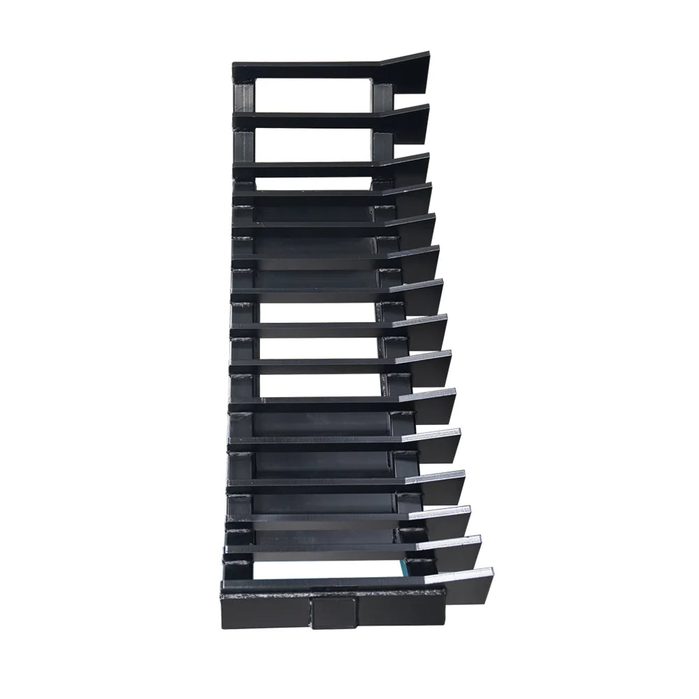 Landy Attachments HD Stick Rake | Width 71" | 12-25 GPM | 20-35 HP | For Skid Steers, Tractors, ATVs & UTVs