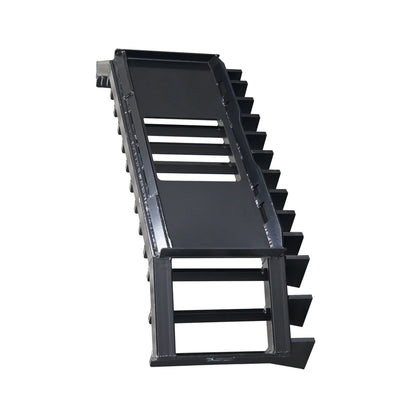 Landy Attachments HD Stick Rake | Width 71" | 12-25 GPM | 20-35 HP | For Skid Steers, Tractors, ATVs & UTVs