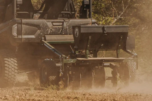 PLOTMASTER Turning Plow Attachment | Model Hunter 400 & 500 | Cutting Width 48 To 60" | 25 To 50 HP | For Tractor