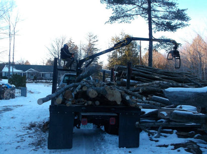 Machinerie AM Inc | "JMS" & "AM" Log Loaders  | Boom rotation angle 360°