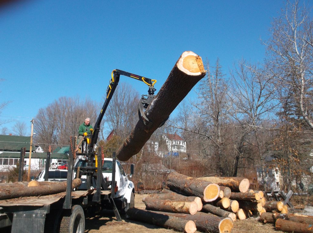 Machinerie AM Inc | "JMS" & "AM" Log Loaders  | Boom rotation angle 360°