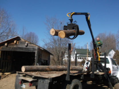 Machinerie AM Inc | "JMS" & "AM" Log Loaders  | Boom rotation angle 360°