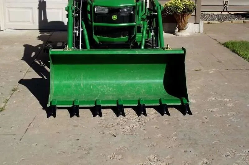 Northstar Attachments Tooth Bar AG Buckets | Models TB Series | Width 40"–70" | 25–60 HP | For Tractor