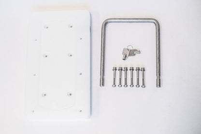 Rhodan Locking Quick Release Bracket White 2 pcs. all motors built after January 2022