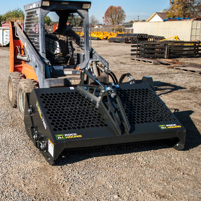 Rock-Hound Landscape Rake | Model 72B & 72B-3 | Cutting Width 72" | Hydraulic Flow Range 13+ GPM | For Skid Steers