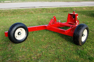 Durabilt Disc Mower Caddy | Model CC2 Hydraulic Lift / CC2 Fixed Height | 1,396 lbs & 1,176 lbs | Offset Wheels | For Tractor