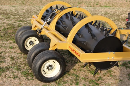 DURABILT INDUSTRIES 8' - 10' - 12'  PASTURE PUNCH WITH SMOOTH ROLLER HEAVY DUTY AERATOR