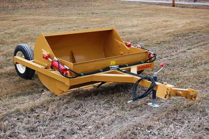 Durabilt Dirt Pan with Standard Drawbar | Model DP84HCDB | 4.5 Yard Capacity | For Tractor