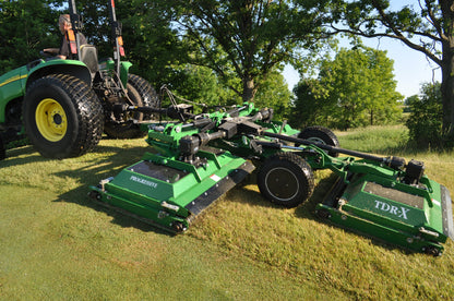 Progressive Turf Equipment Inc. Tri-Deck Roller Finishing Mower | Model TDR-X | Cutting Width 10' 6" | 35–45 HP | For Tractors