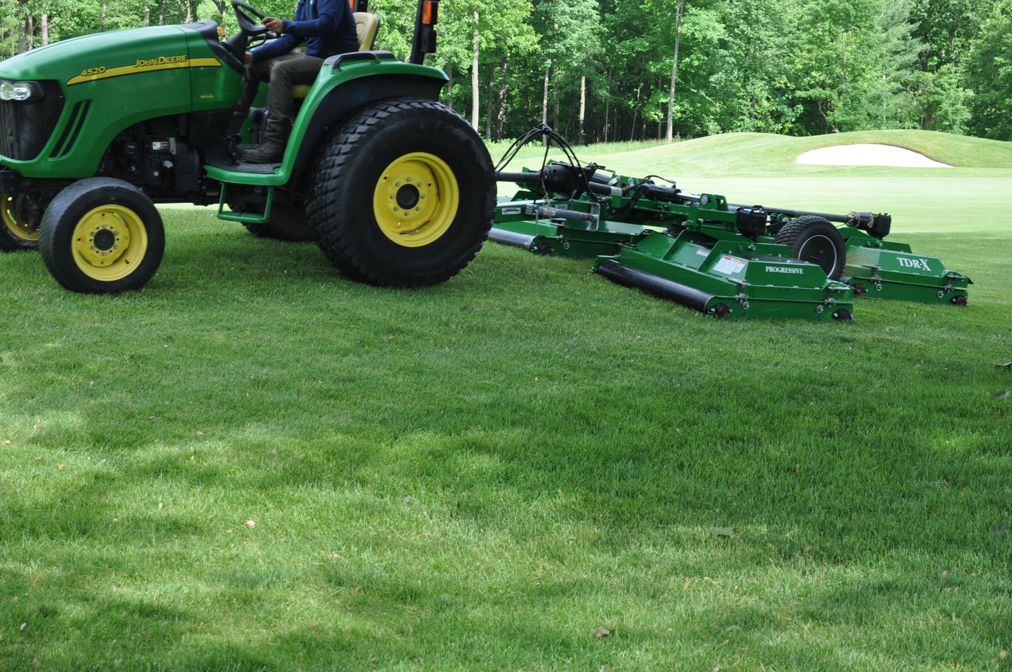 Progressive Turf Equipment Inc. Tri-Deck Roller Finishing Mower | Model TDR-X | Cutting Width 10' 6" | 35–45 HP | For Tractors