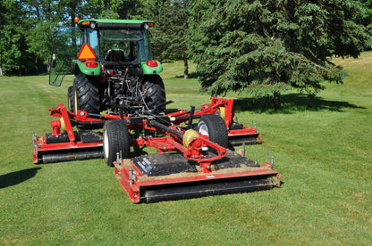 Progressive Turf Equipment Inc. Tri-Deck Roller Finishing Mower | Model TDR-12 | Cutting Width 12' | 25–40 HP | For Tractor