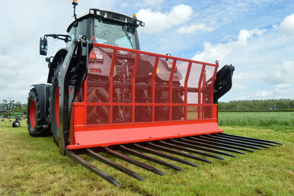 Buckrakes 14' Ft HD Hardox Buckrake | Capacity 8.77 Cubic Meter | Weight 2304 Kgs | For Tractors